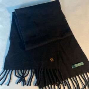 Ralph Lauren Black Scarf